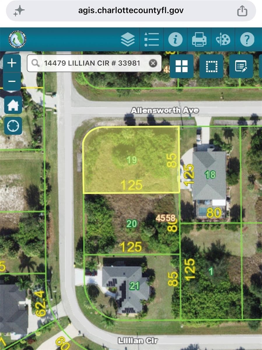 Land at 14479 & 14487 LILLIAN CIR, PORT CHARLOTTE, photo 3 of 6