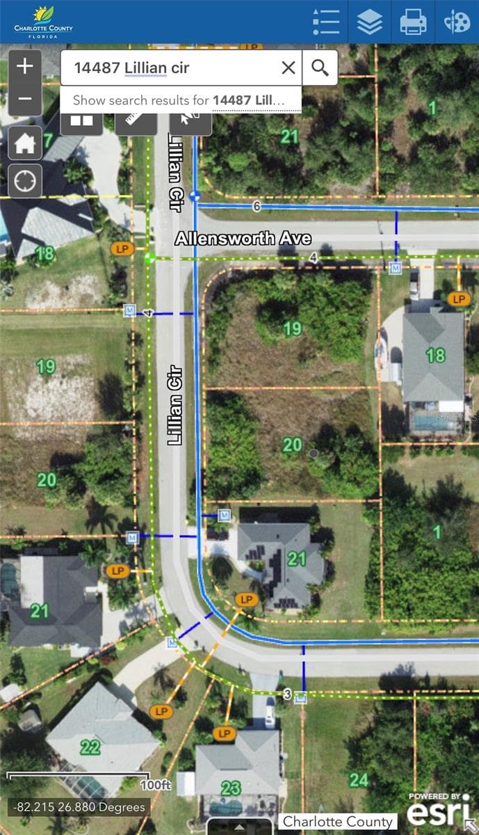 Land at 14479 & 14487 LILLIAN CIR, PORT CHARLOTTE, photo 5 of 6