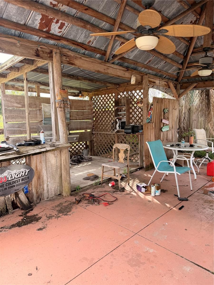 Cabana by pool - 1933 SE 155TH ST, SUMMERFIELD