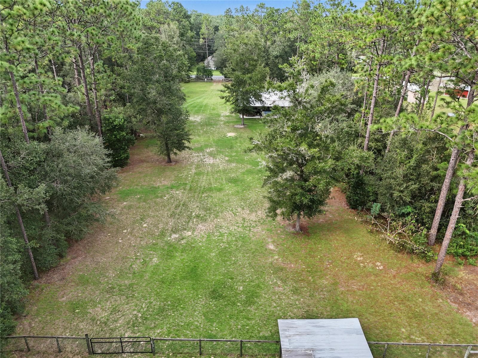 View to House from pasture - 17980 SW 31ST ST, DUNNELLON