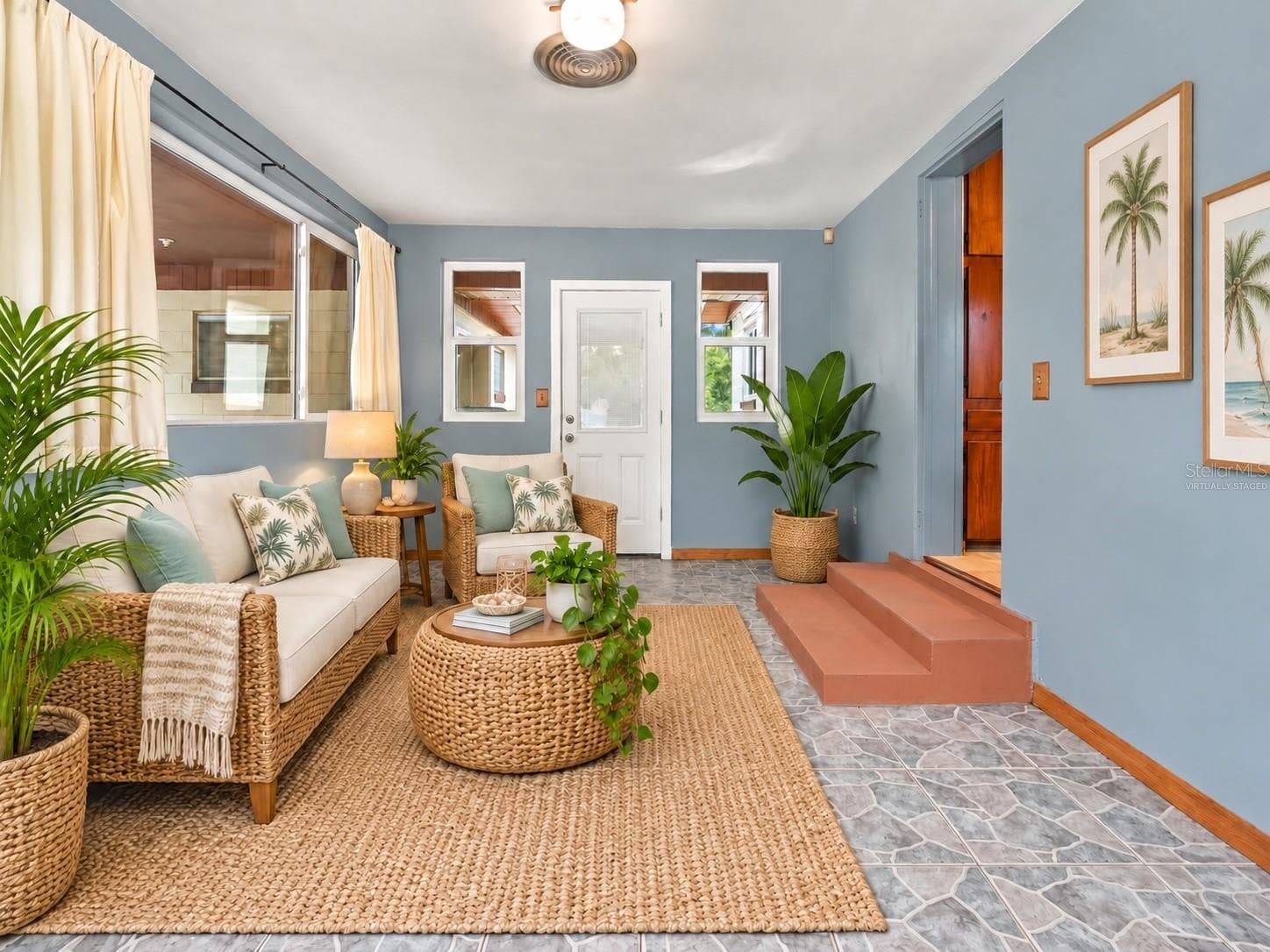 Virtually Staged Florida Room - 480 W NEW YORK AVE, ORANGE CITY