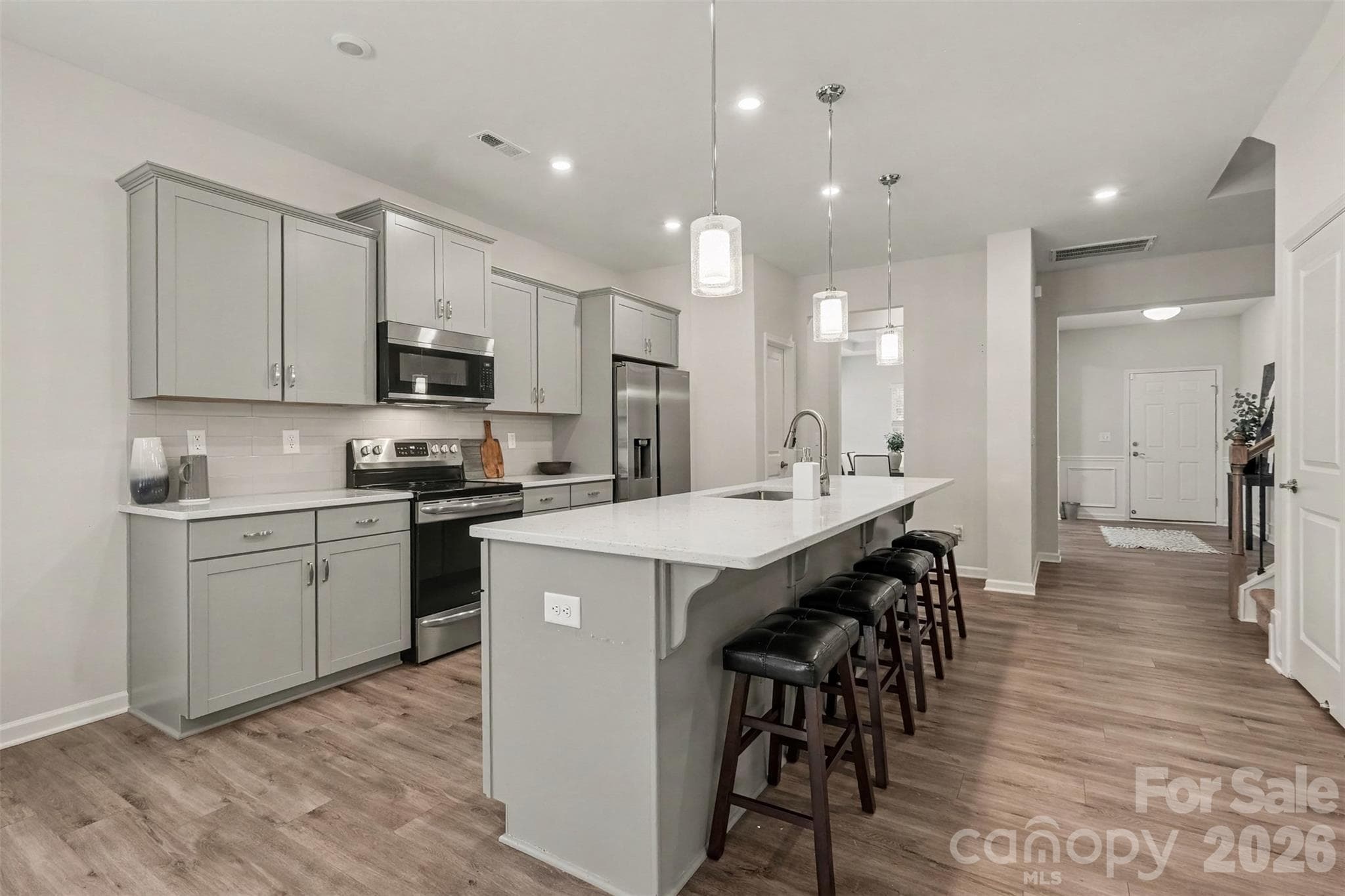 Kitchen, Butlers Pantry, & Foyer - 14415 Holbrooks Road, Huntersville