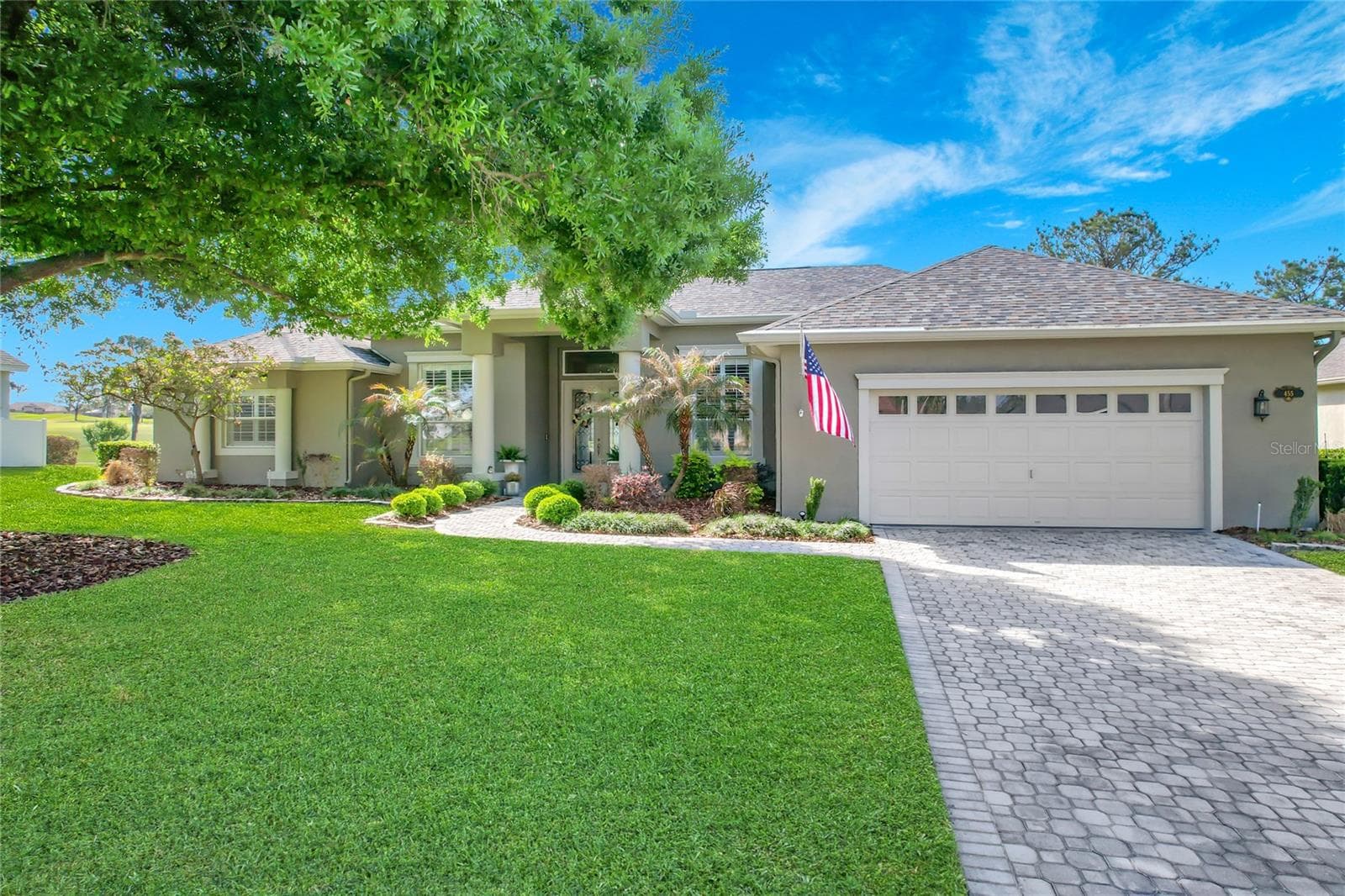 Pavered Driveway - 455 OSPREY LANDING WAY, LAKELAND