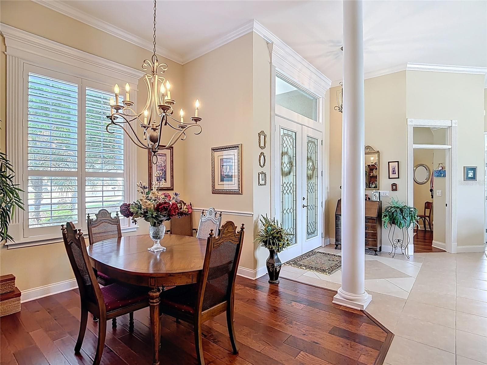 Spacious foyer and entry area - 455 OSPREY LANDING WAY, LAKELAND