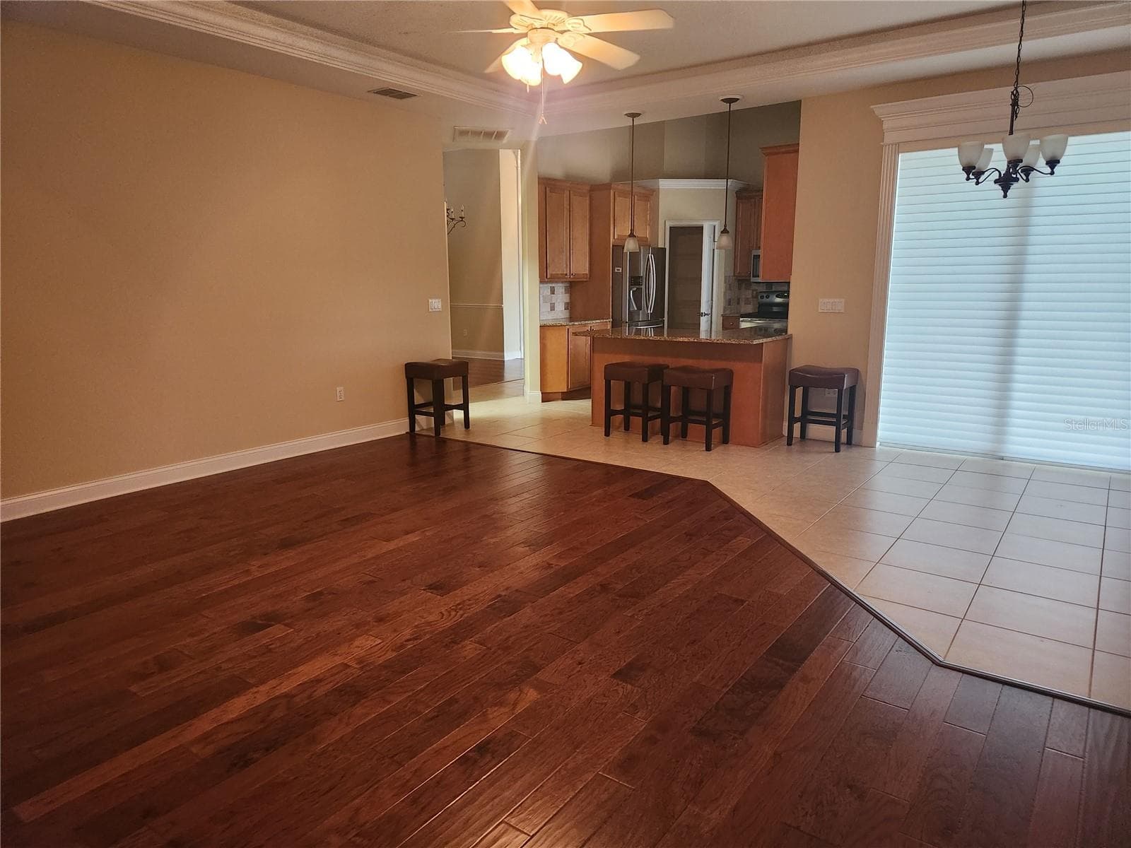 View from family room into kitchen - 455 OSPREY LANDING WAY, LAKELAND