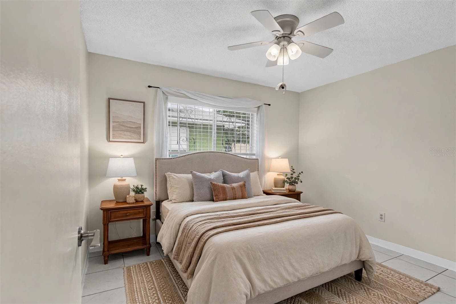 Virtually Staged Second Bedroom - 4712 STONY BROOK LN, ORLANDO