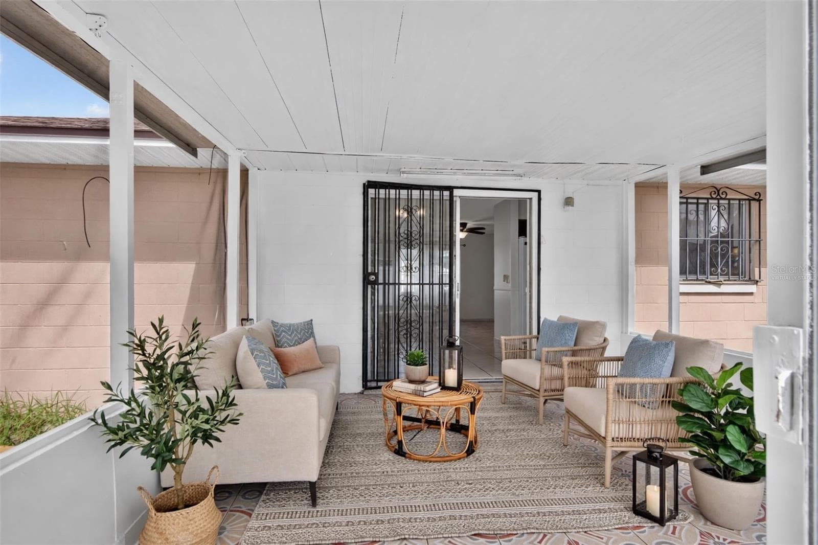 Virtually staged Patio - 4712 STONY BROOK LN, ORLANDO