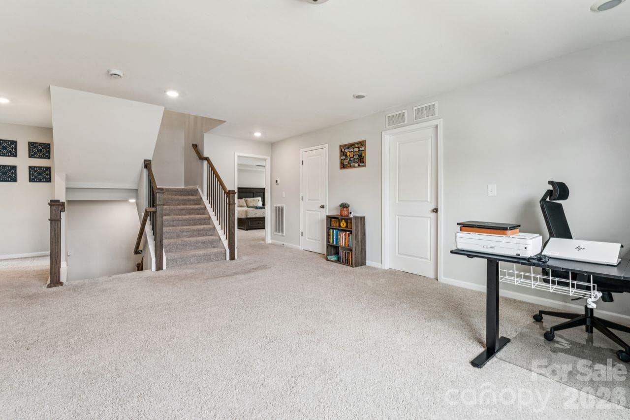 Second level living area - 8704 Frank Grier Road, Charlotte