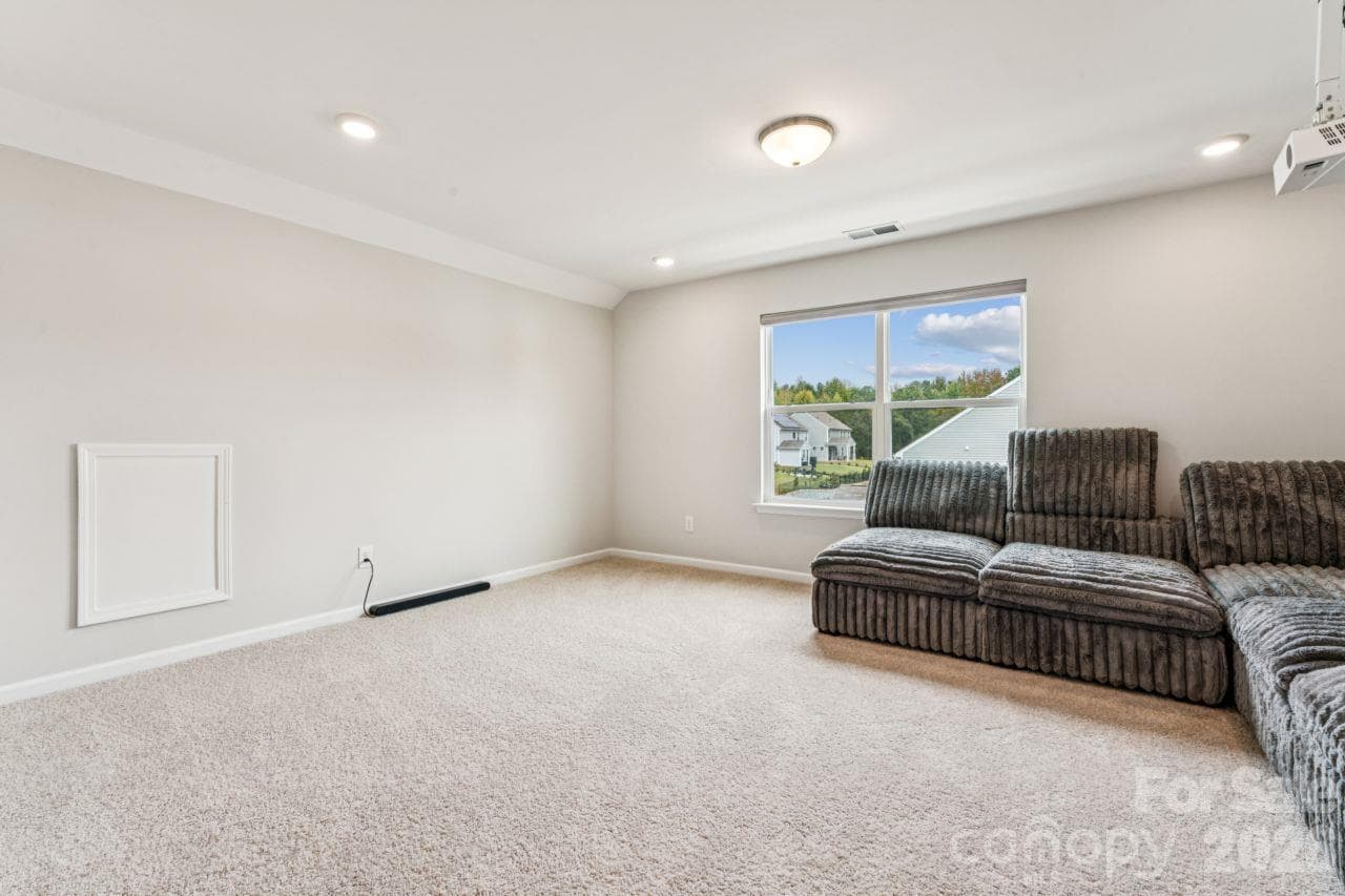 3rd floor media room / bedroom 5 option - 8704 Frank Grier Road, Charlotte