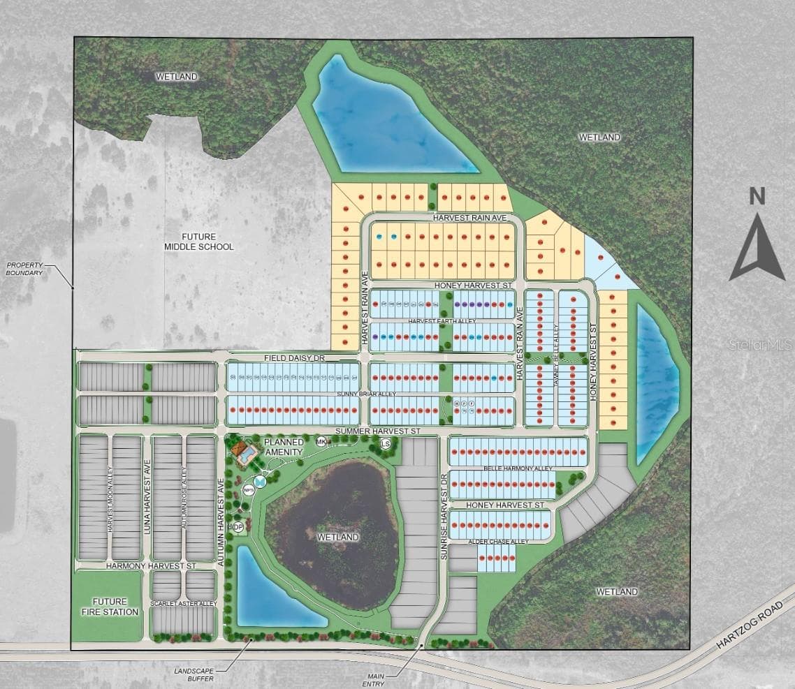 Harvest at Ovation Sitemap - 14795 FIELD DAISY DR, WINTER GARDEN