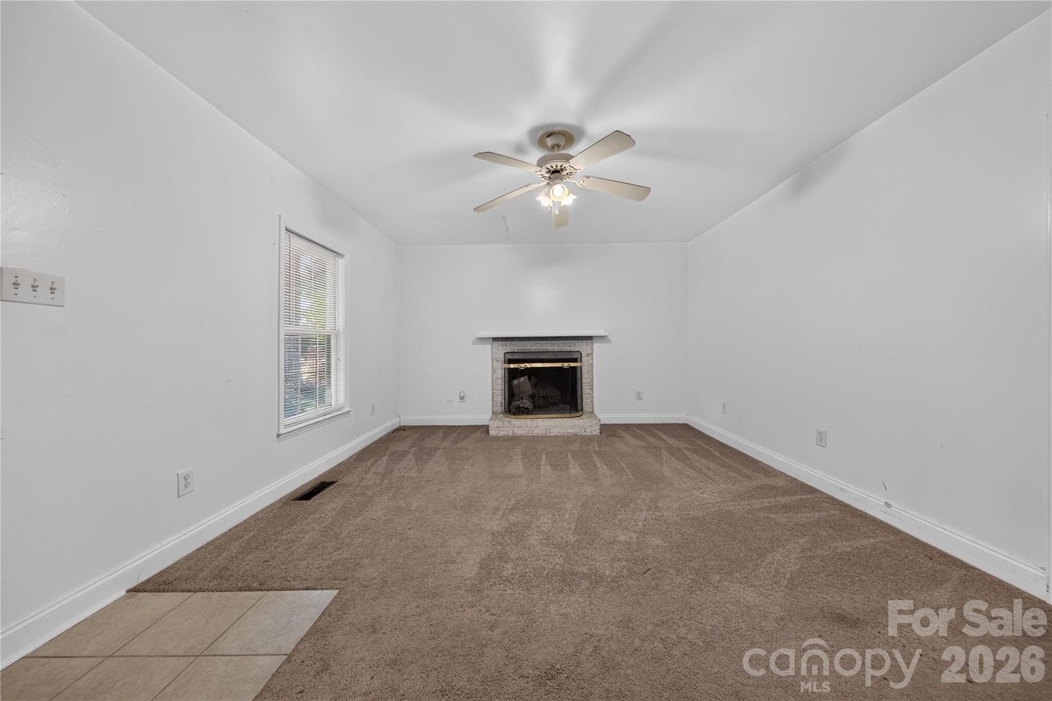 Great Room with Fireplace - 7572 Charlotte Highway, Indian Land
