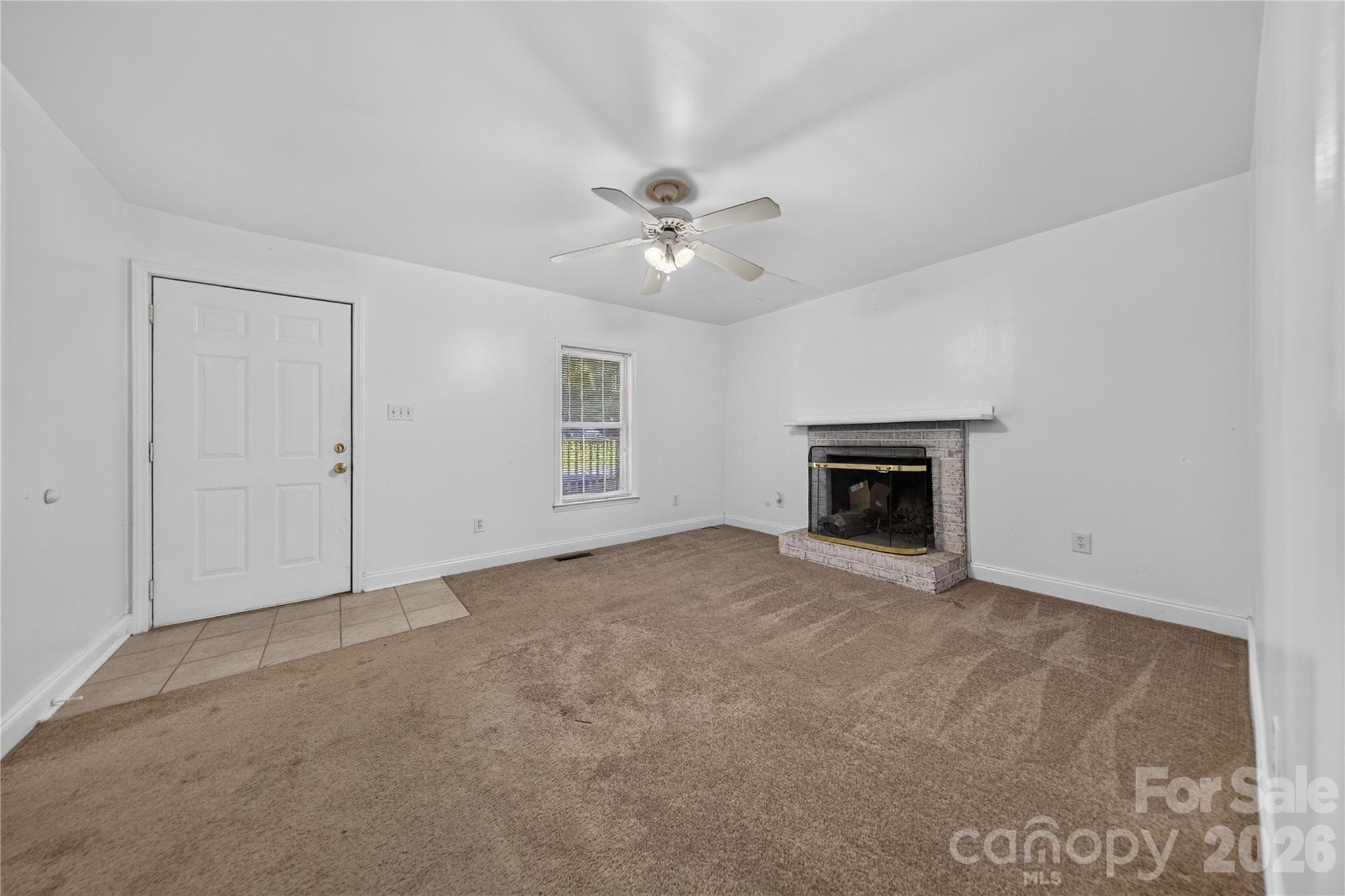 Great Room with Fireplace - 7572 Charlotte Highway, Indian Land