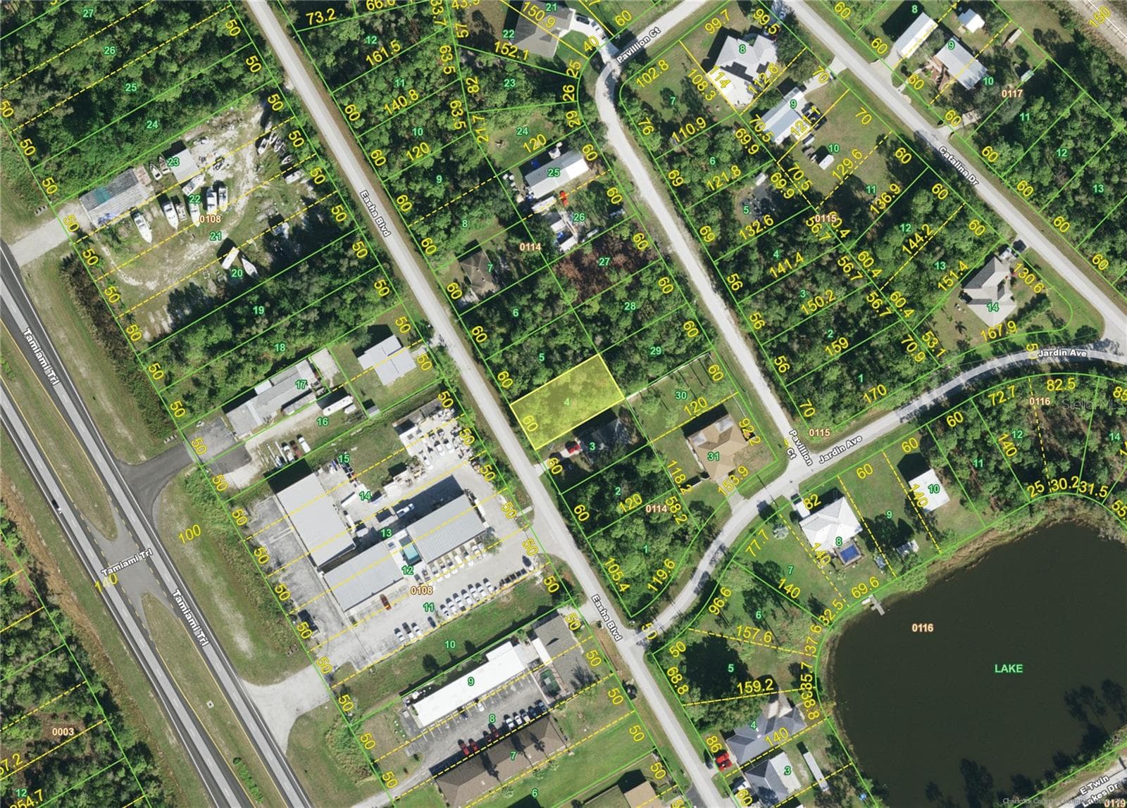 Land at 12374 EASHA (LOT 4) BLVD, PUNTA GORDA, photo 2 of 3
