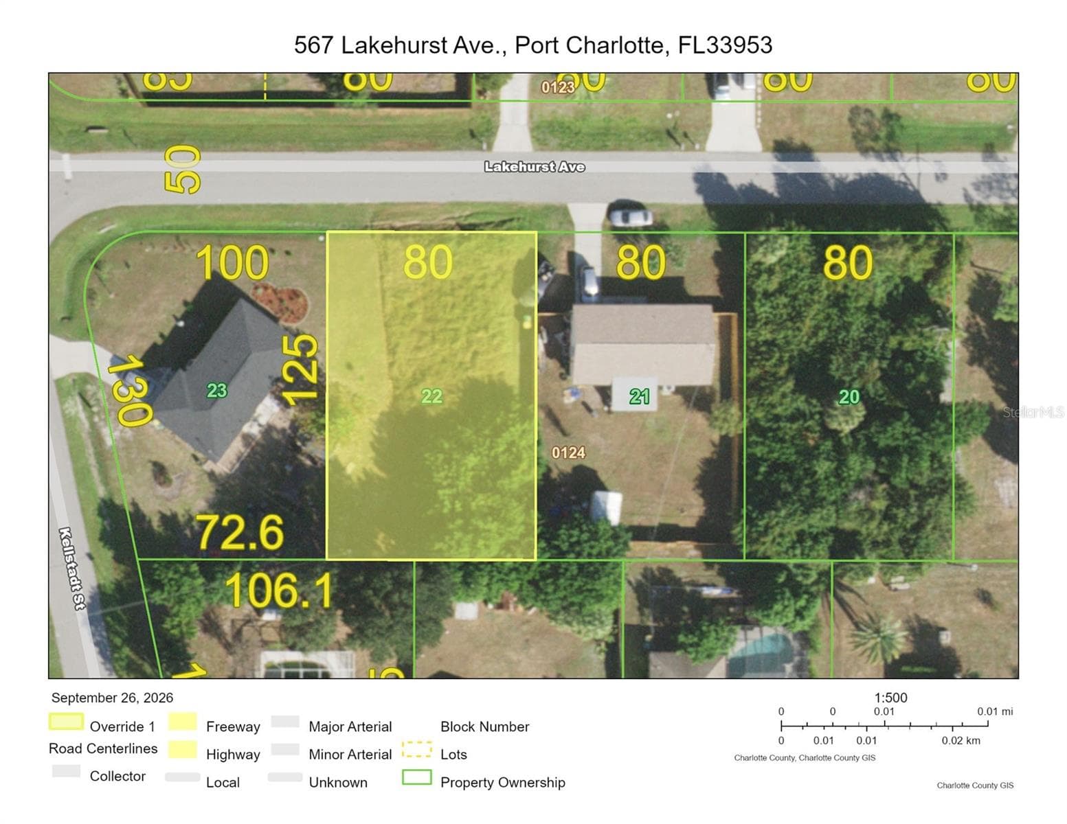 Land at 567 LAKEHURST AVE NW, PORT CHARLOTTE, photo 5 of 8