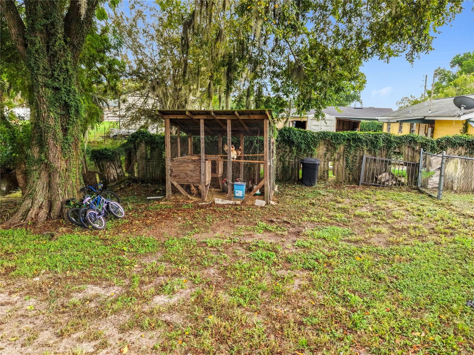 Chicken coop stays. Chickens can too if you want them! - 32848 COUNTY ROAD 473, LEESBURG