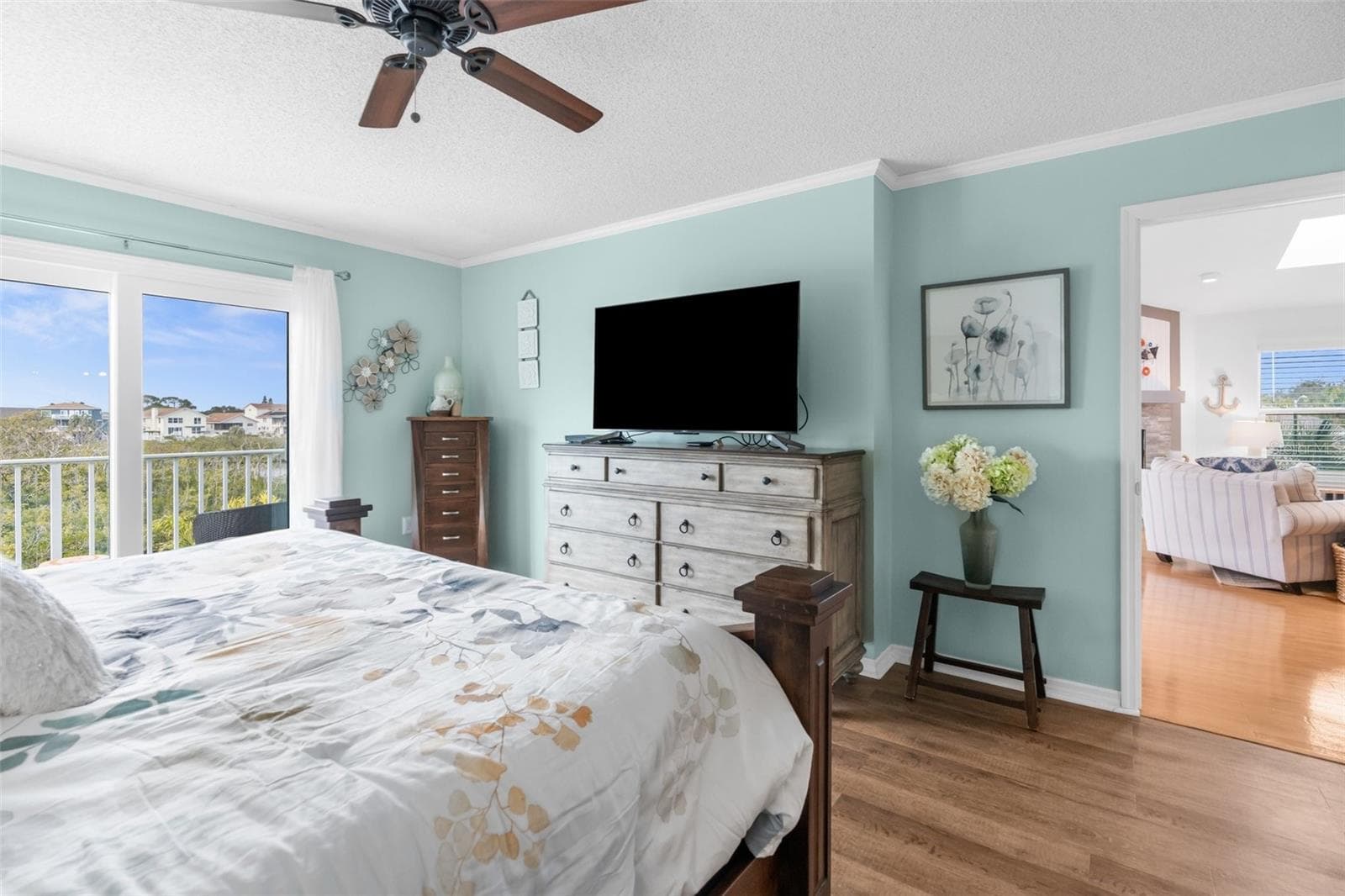 Owner's Suite Room. Located on second story. - 6029 BAYWAY CT, NEW PORT RICHEY