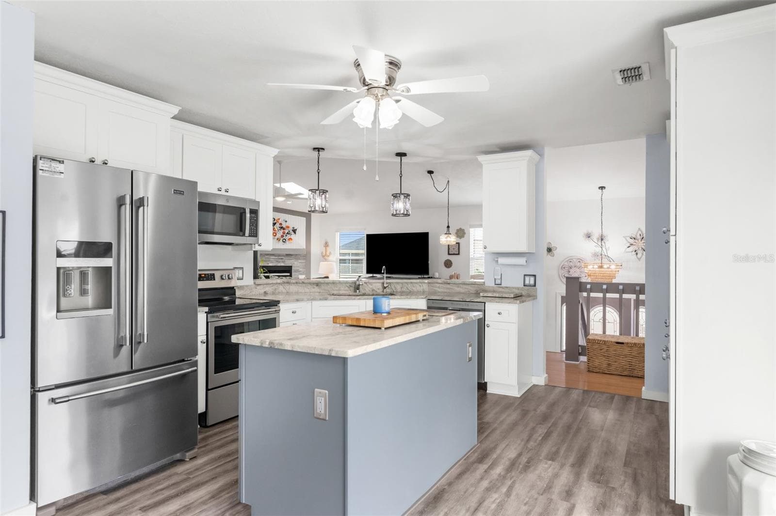 Kitchen. Located on second story. - 6029 BAYWAY CT, NEW PORT RICHEY