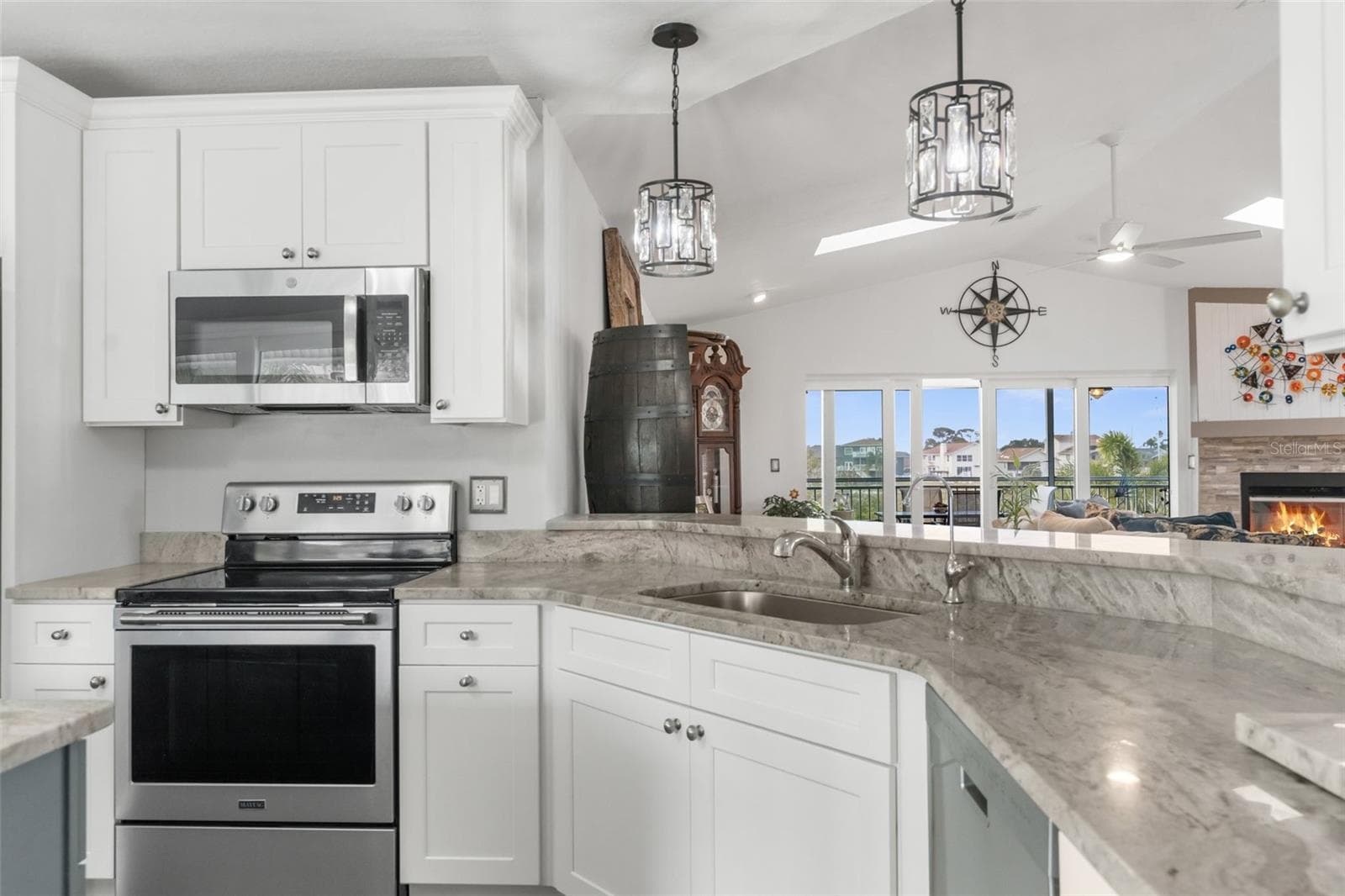 Kitchen. Located on second story. - 6029 BAYWAY CT, NEW PORT RICHEY