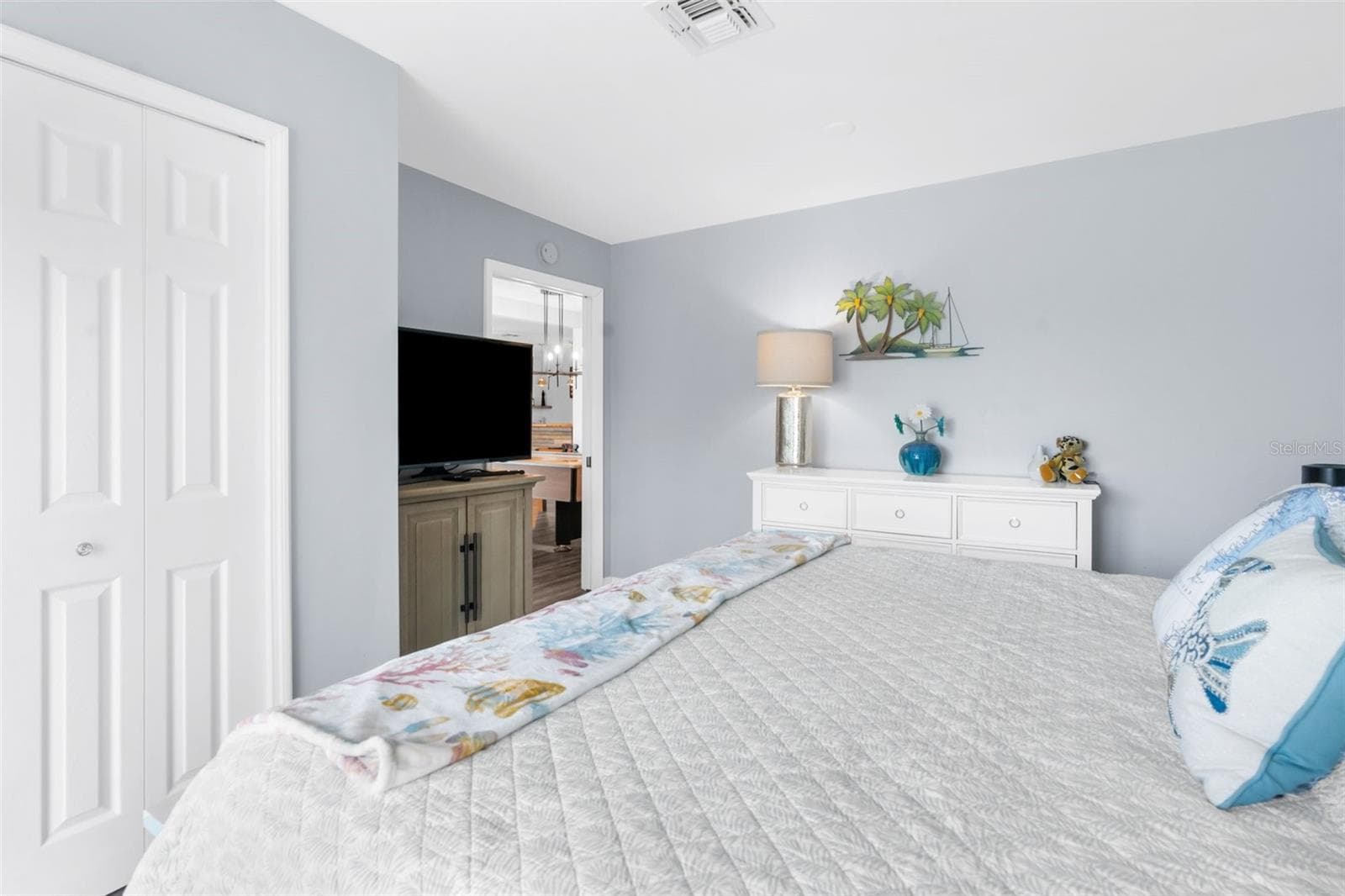 Bedroom 4 - Could be in Law Suite with separate entrance attached to home. Located on first floor. - 6029 BAYWAY CT, NEW PORT RICHEY
