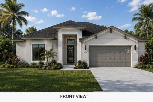 Rendering - home not yet built - Front view - 3319 VIVIAN RD, NORTH PORT