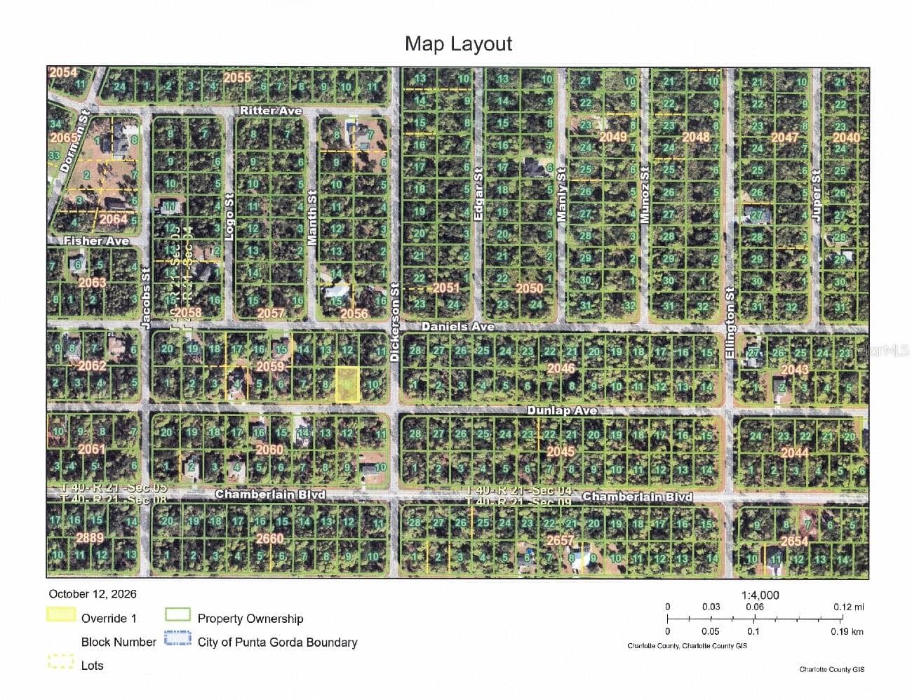 Land at 14060 DUNLAP AVE, PORT CHARLOTTE, photo 6 of 8
