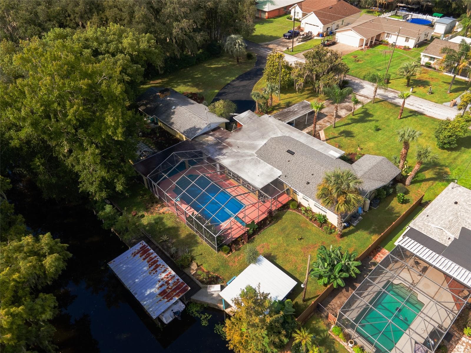 Aerial View - 35546 CALLA CT, LEESBURG