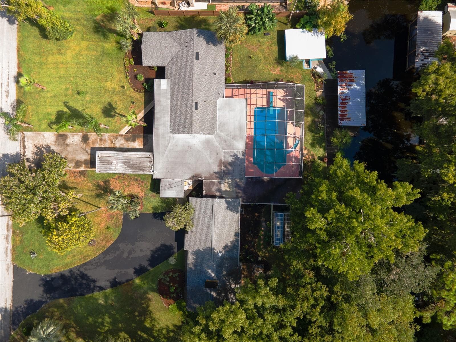 Aerial View - 35546 CALLA CT, LEESBURG