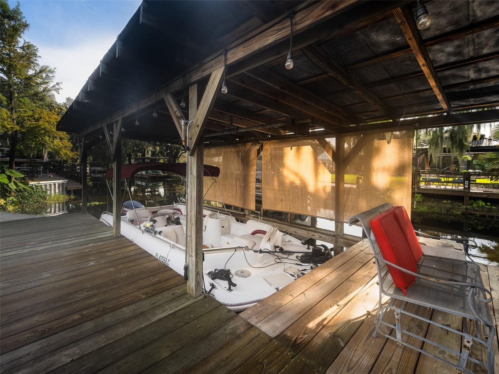 Covered Boat Dock - 35546 CALLA CT, LEESBURG