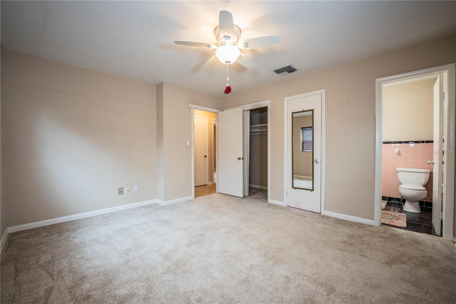 Primary Bedroom, 2 closets - 975 E MANN RD, BARTOW