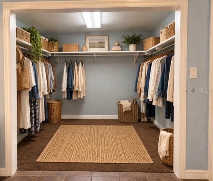 closet for main bedroom - 16421 HANNA RD, LUTZ