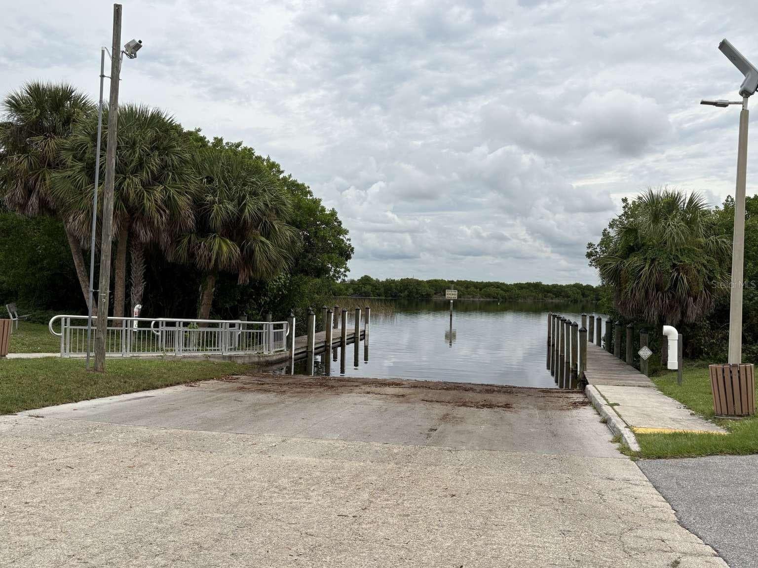 Nearby public Harbour Heights Park boat ramp - not on the subject property. - 1593 HALMSTAD DR, PUNTA GORDA