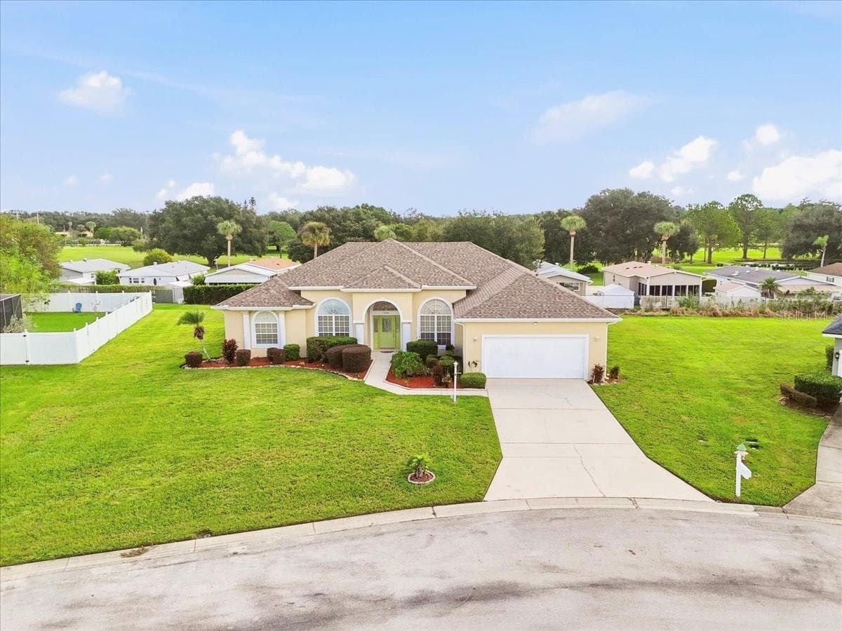 Aerial Front - 7380 BENT GRASS DR, WINTER HAVEN