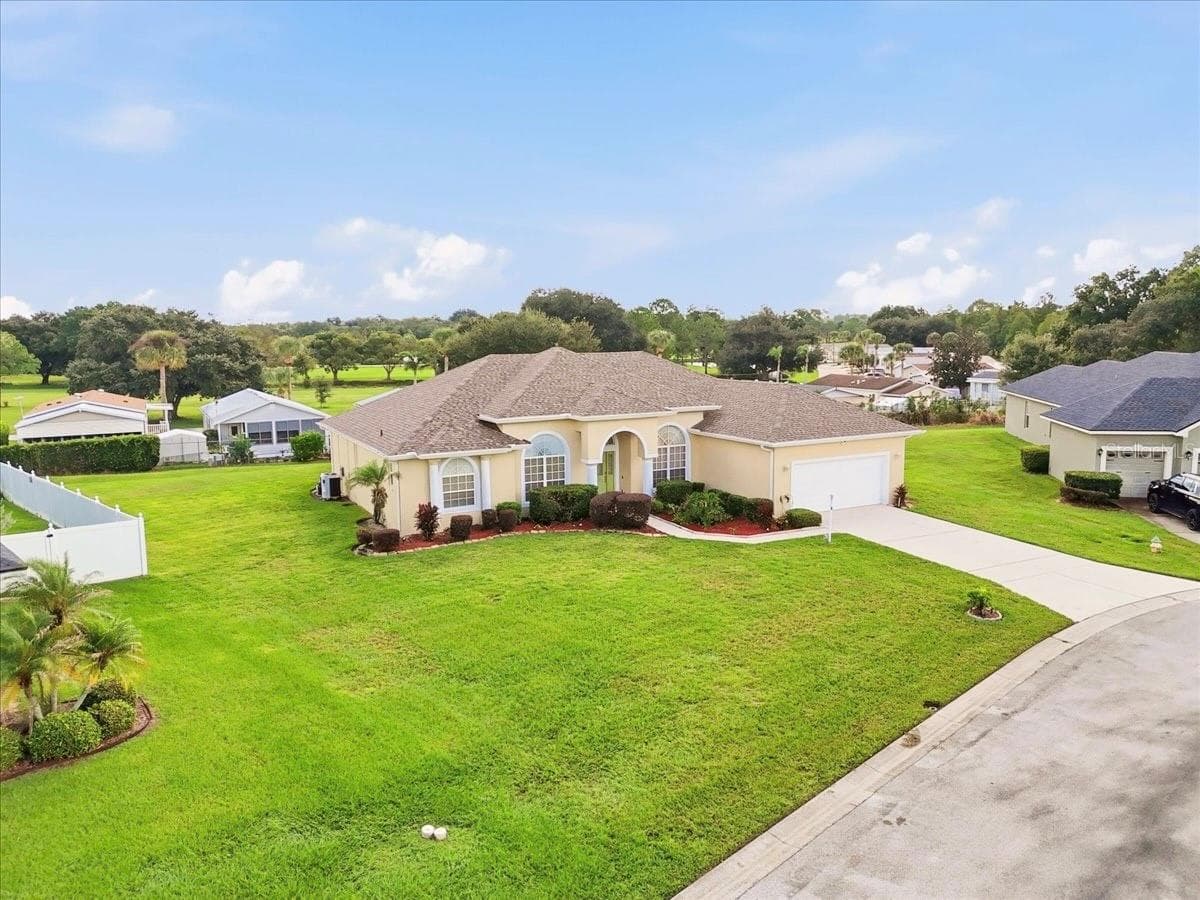 Aerial Front - 7380 BENT GRASS DR, WINTER HAVEN