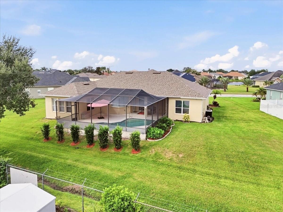 Aerial Back - 7380 BENT GRASS DR, WINTER HAVEN
