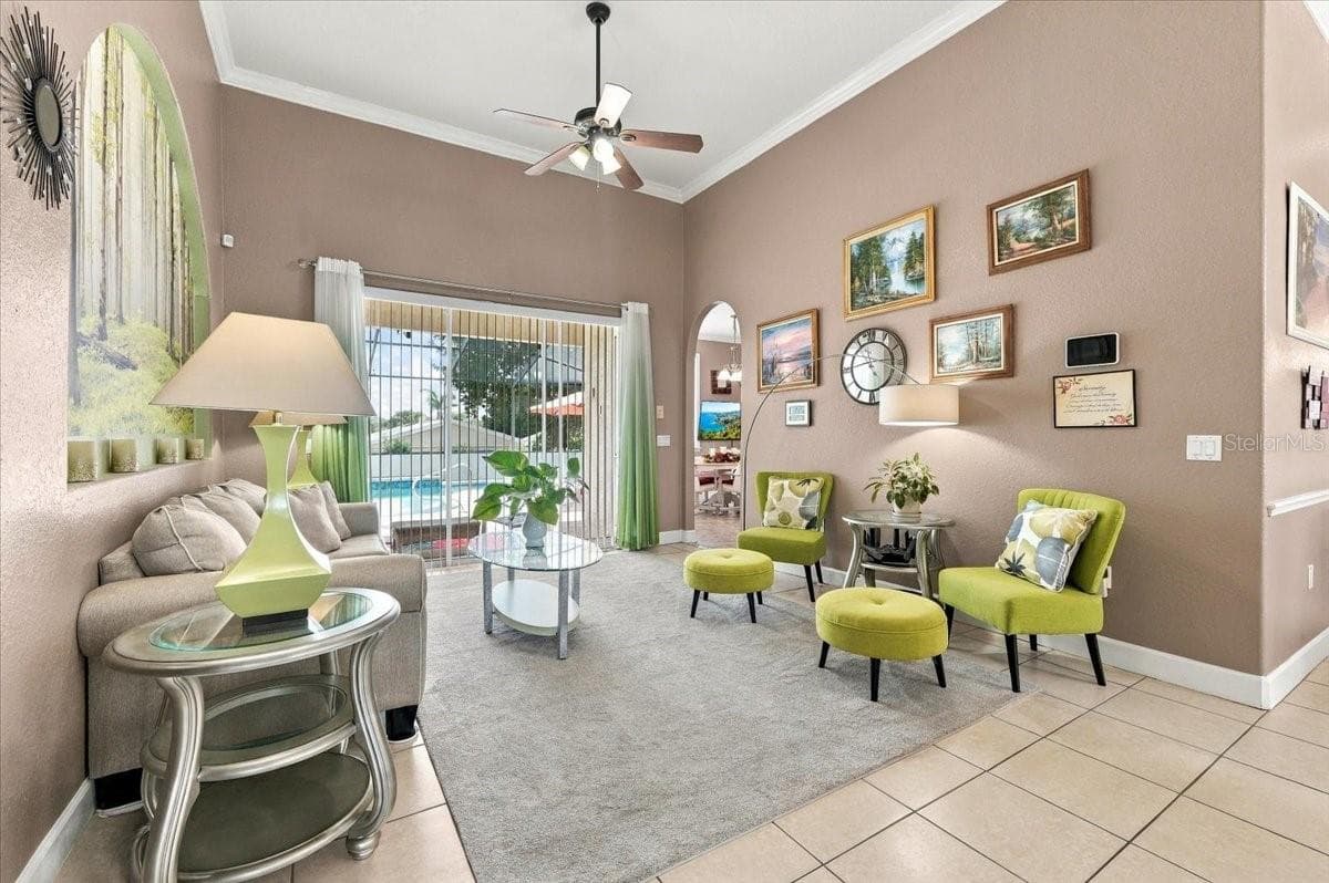 Formal Living Area - 7380 BENT GRASS DR, WINTER HAVEN