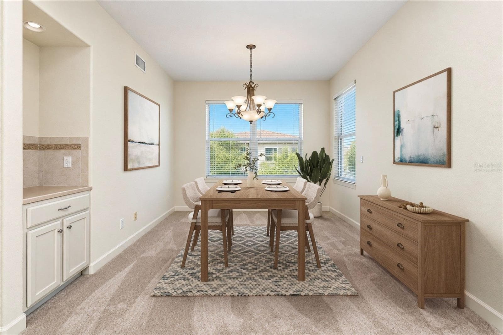 Virtually Staged - 10055 LINKS LN #406, ROTONDA WEST