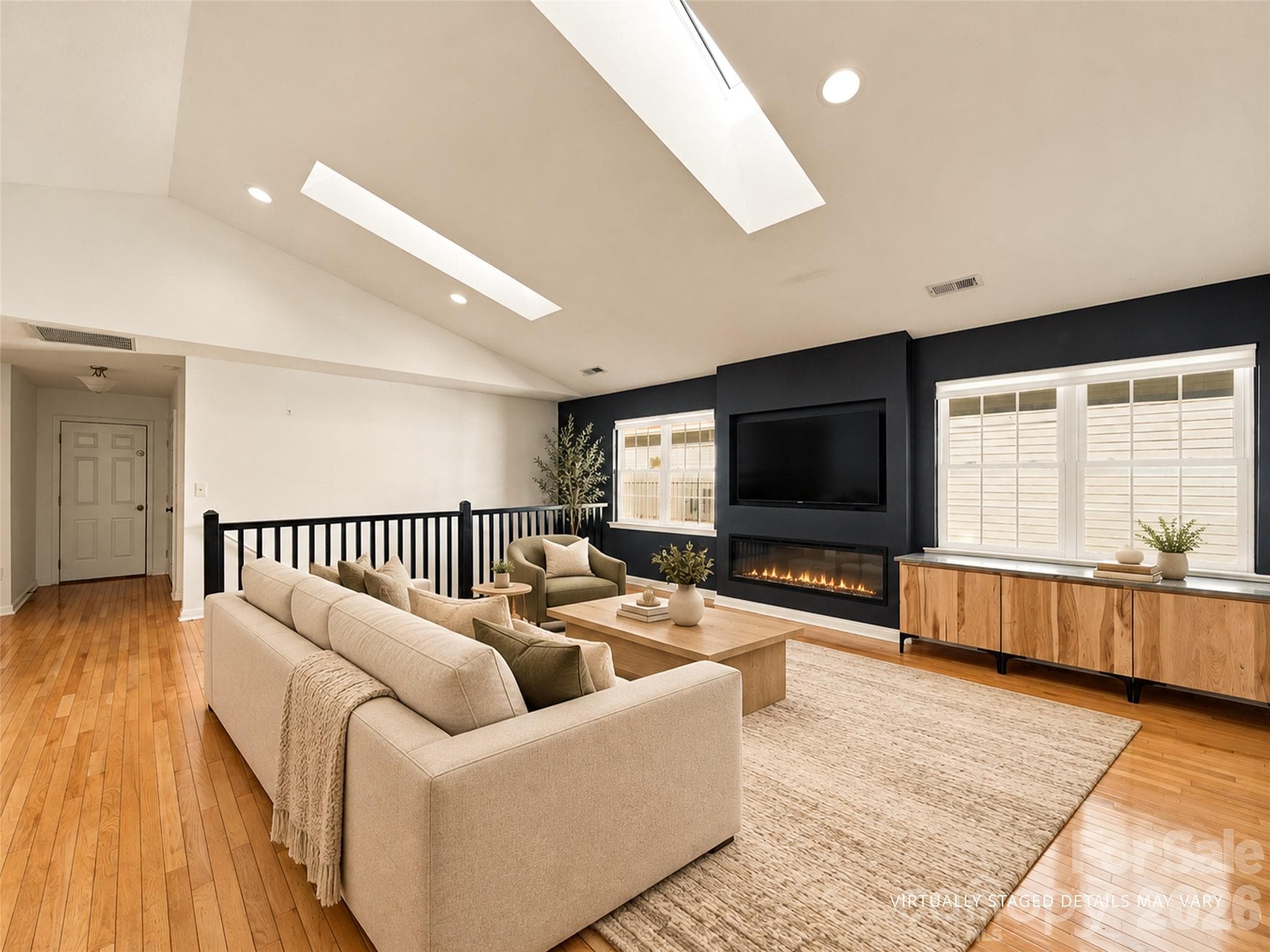 Great Room - Virtually Staged - 317 Ewarts Hill Road, Hendersonville