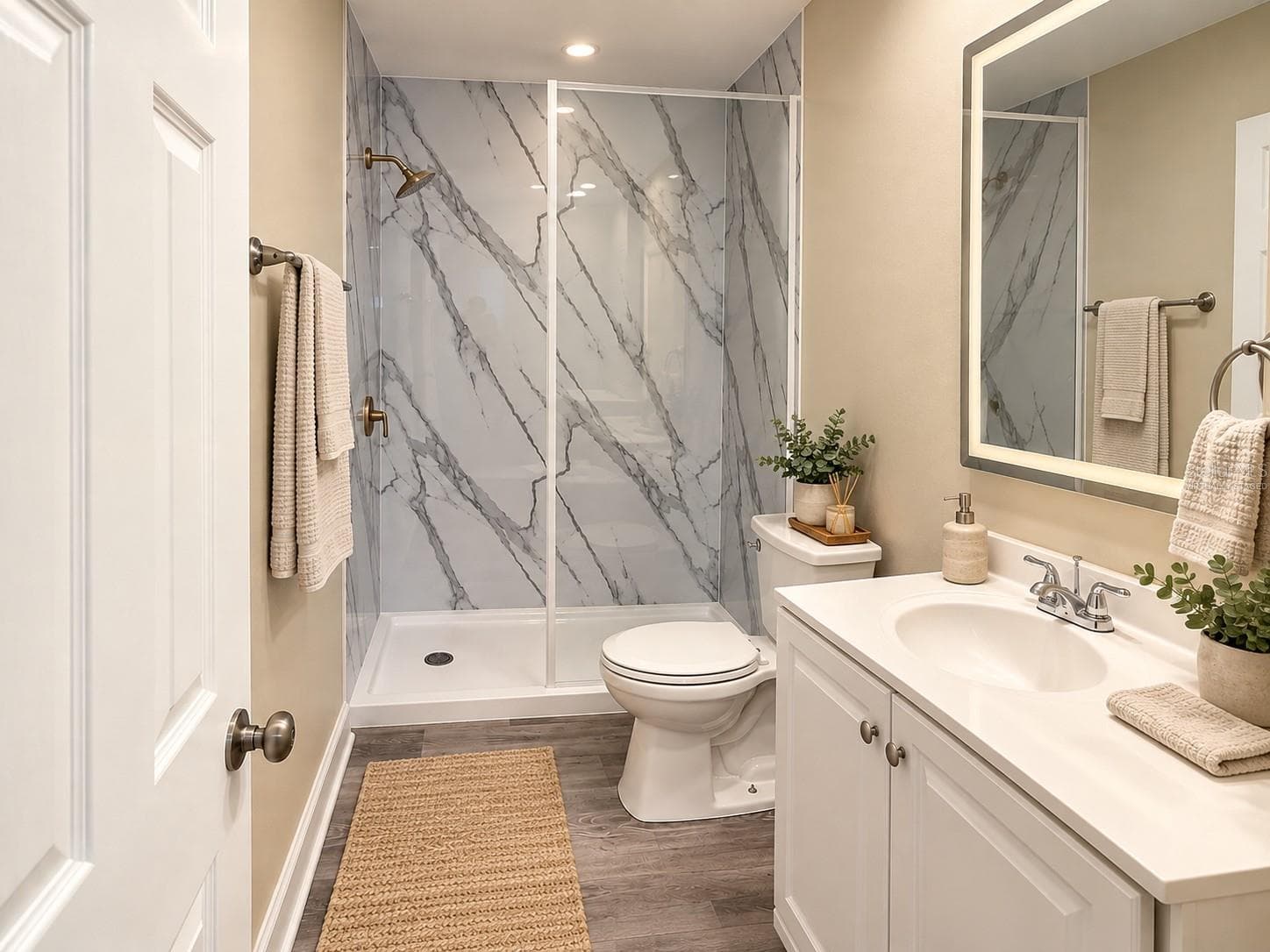 Bathroom - virtually staged - 9533 86TH AVE #9533, SEMINOLE