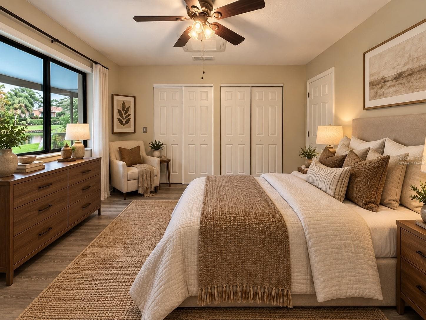 Primary Bedroom - virtually staged - 9533 86TH AVE #9533, SEMINOLE