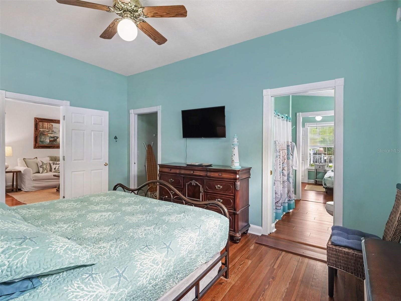 Bedroom downstairs - 1529 1ST AVE W, BRADENTON