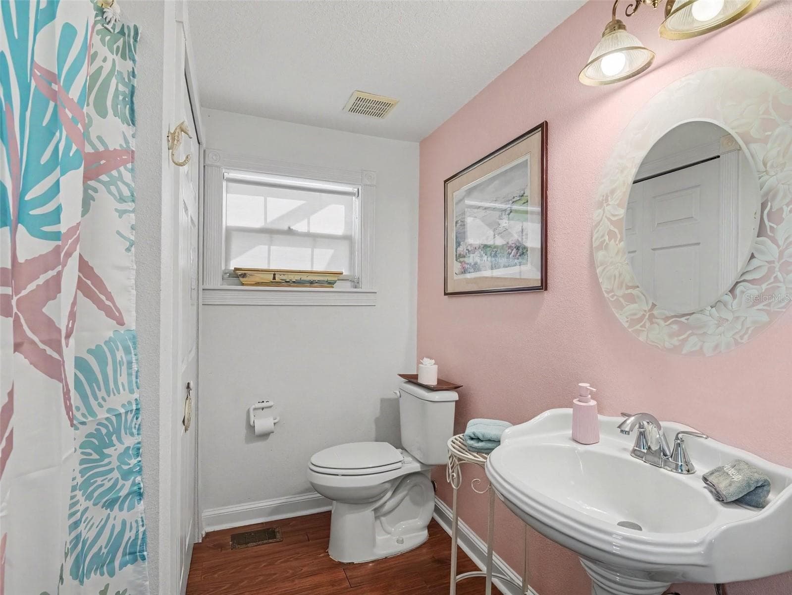 Bathroom off laundry room - 1529 1ST AVE W, BRADENTON