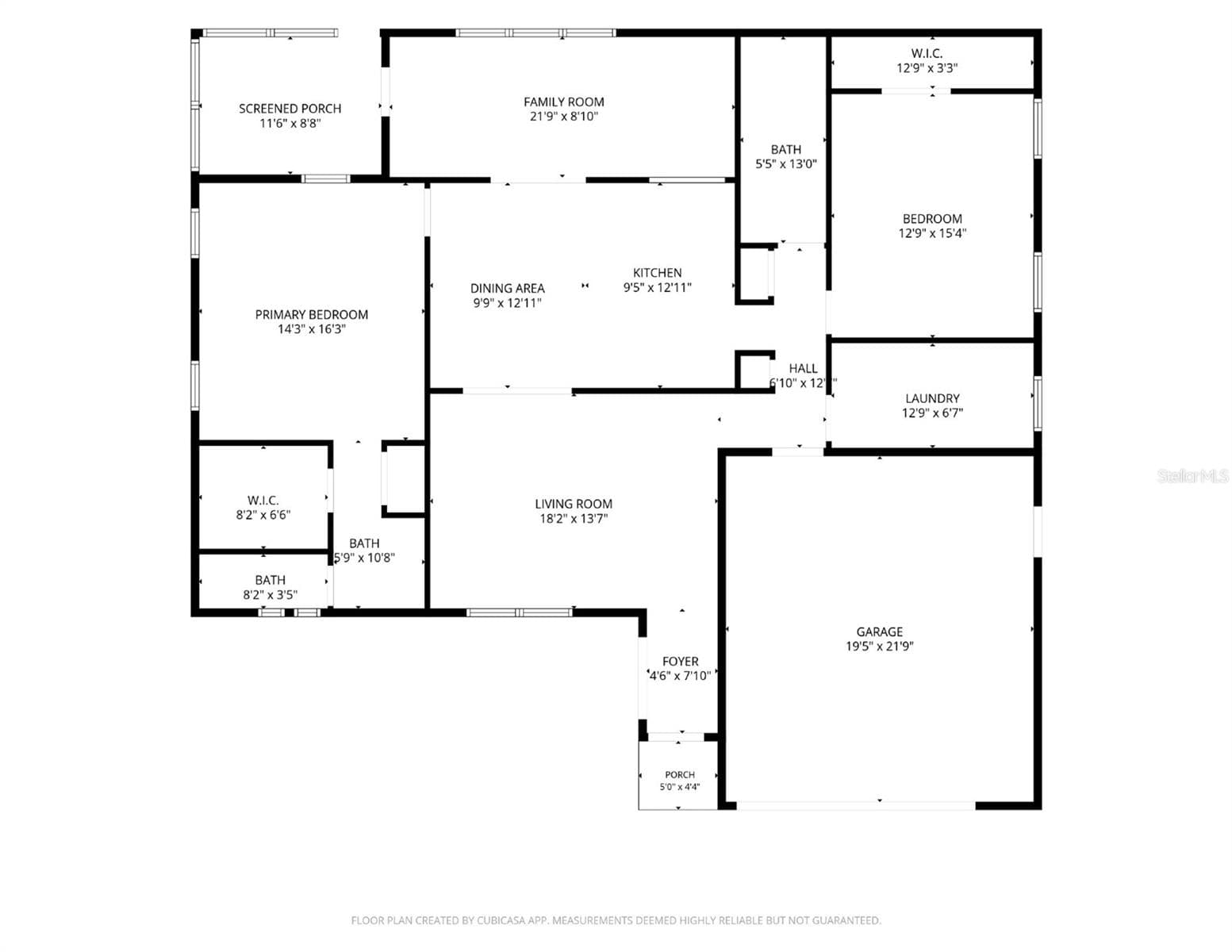 Floor Plan - 22199 LANCASTER AVE, PORT CHARLOTTE