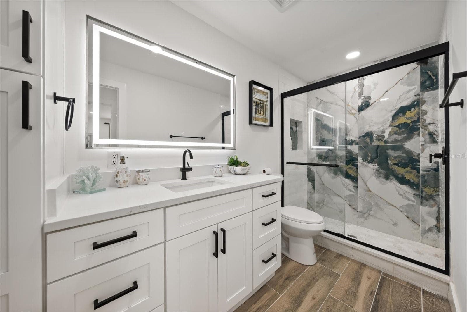 Stunning Guest Bathroom - 650 64TH AVE, ST PETE BEACH