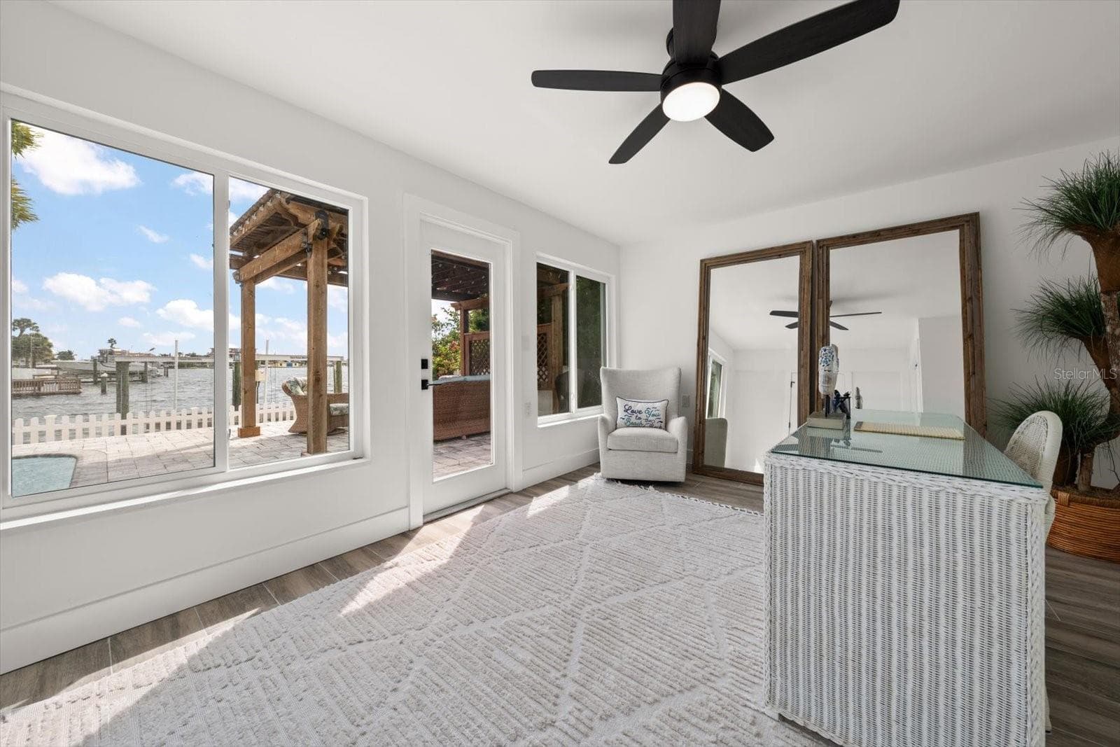 4th Bedroom/Office with Access to Backyard - 650 64TH AVE, ST PETE BEACH