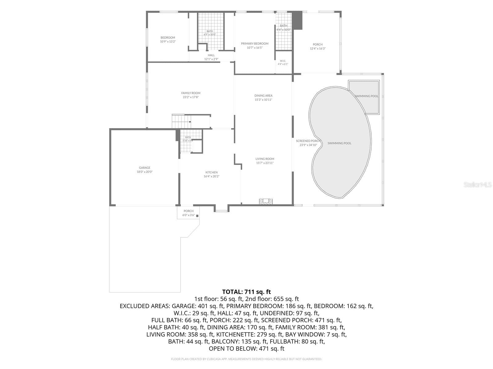 Single Family Residence at 600 SHORE DR E, OLDSMAR, photo 51 of 56