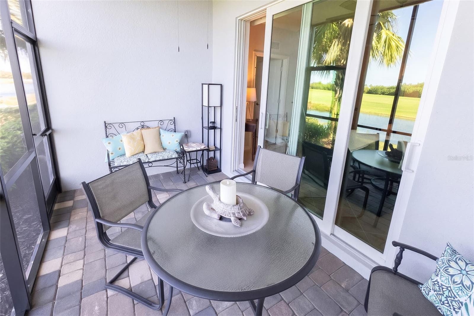 Back Screened Lanai - 14071 HERITAGE LANDING BLVD #314, PUNTA GORDA