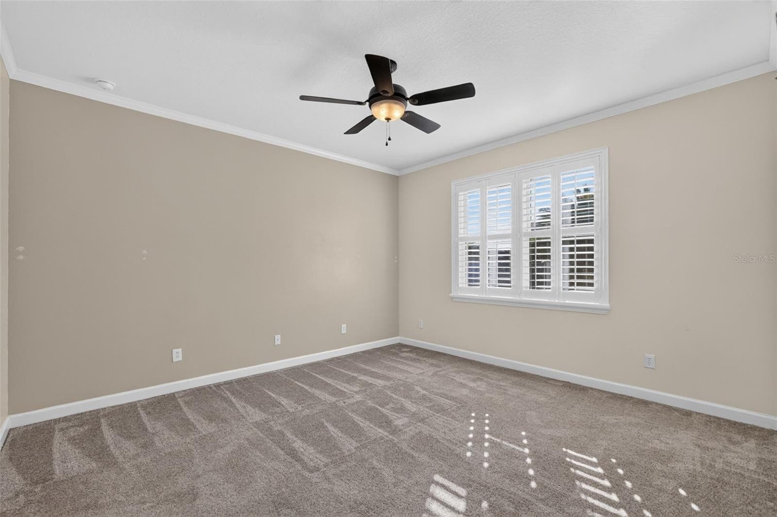 Primary suite overlooks the back yard and is 13'5"x14' ~ - 4913 ROYCE DR, MOUNT DORA