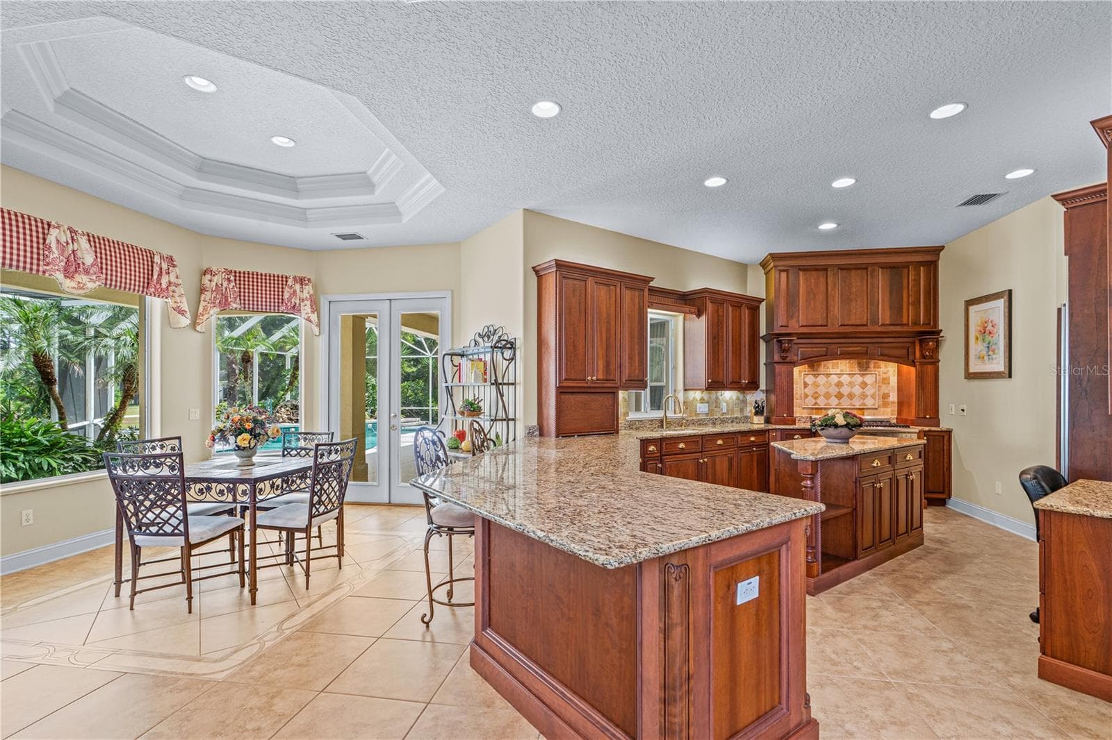 Kitchen-View Of Breakfast Bar - 1025 W HAMPSTEAD LANE LN, ORMOND BEACH