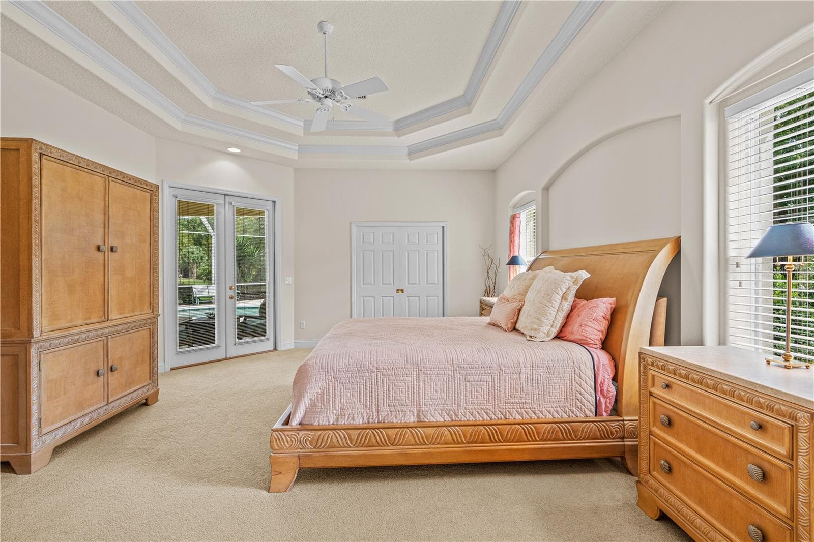 Primary Bedroom Additional View Office Door Closed - 1025 W HAMPSTEAD LANE LN, ORMOND BEACH