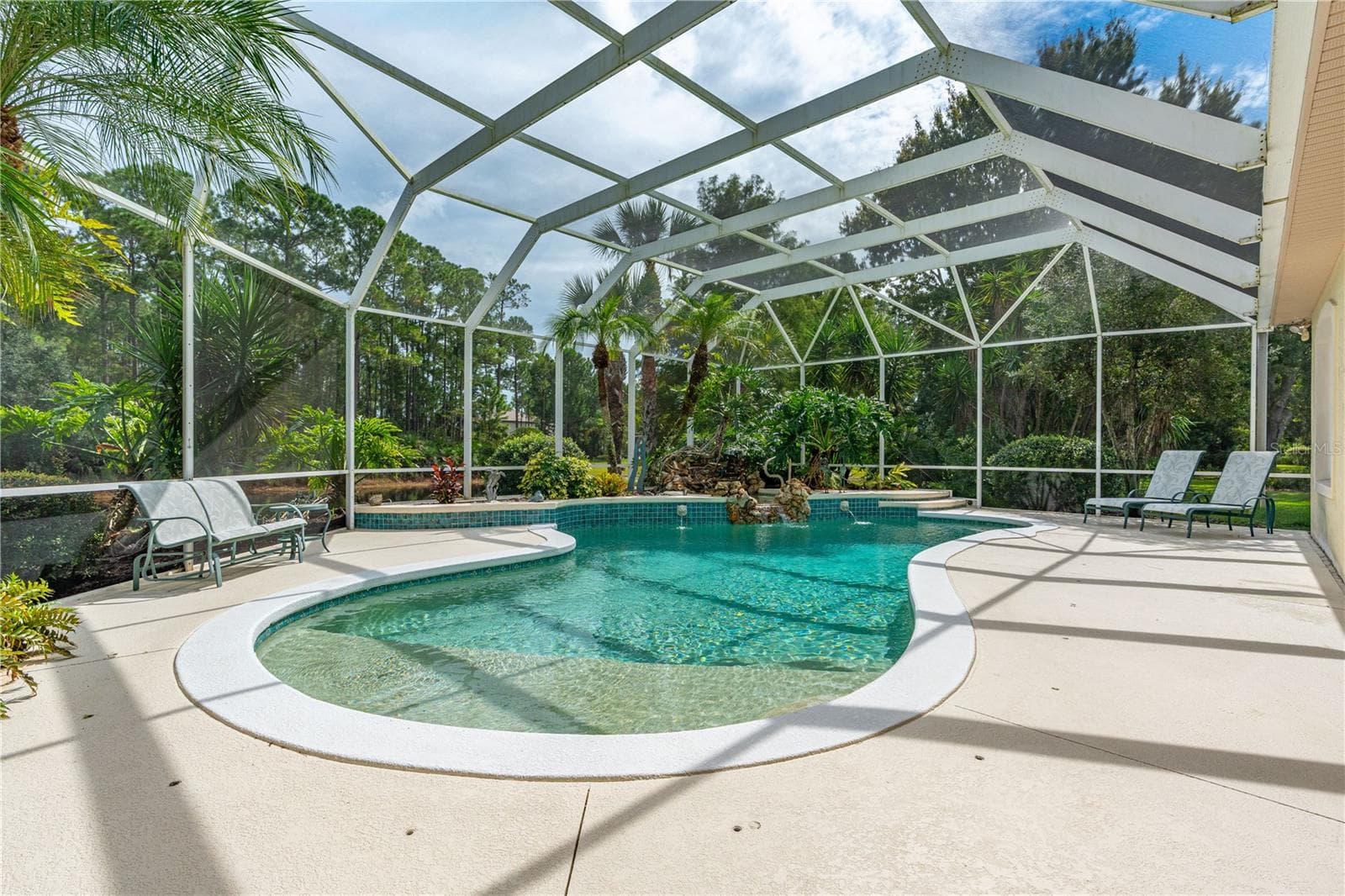 Pool Lanai Additional View - 1025 W HAMPSTEAD LANE LN, ORMOND BEACH
